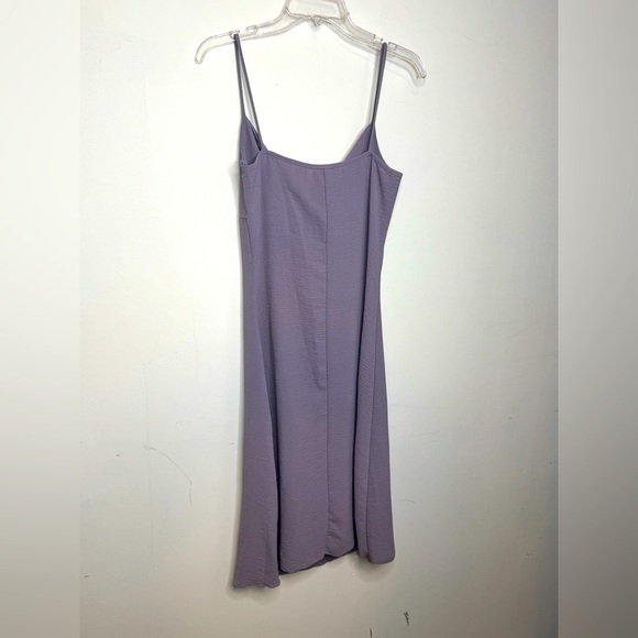 See You Monday Size Small Lavender Lilac Purple Slip Dress Crepe Sundress Flowy - Picture 4 of 4